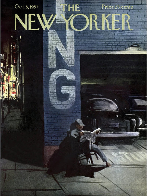 Vintage 1957 New Yorker Poster – Timeless Design & Art