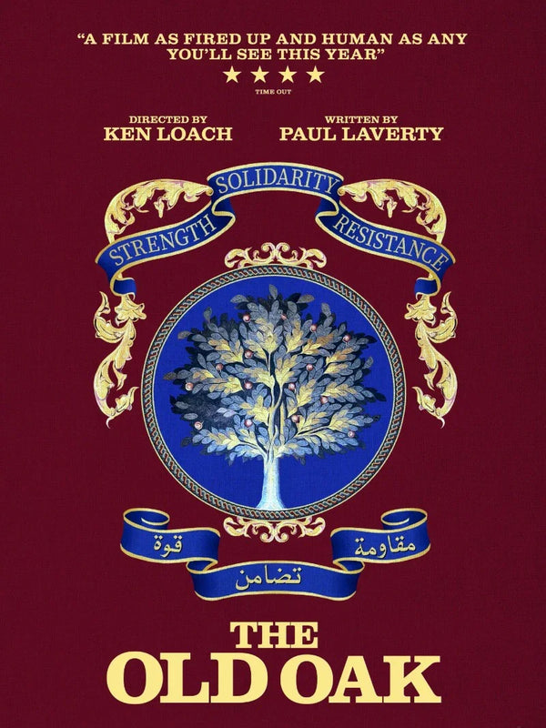 The Old Oak Movie Poster | Ken Loach Film Art Print Movie Poster | Film Wall Art Print
