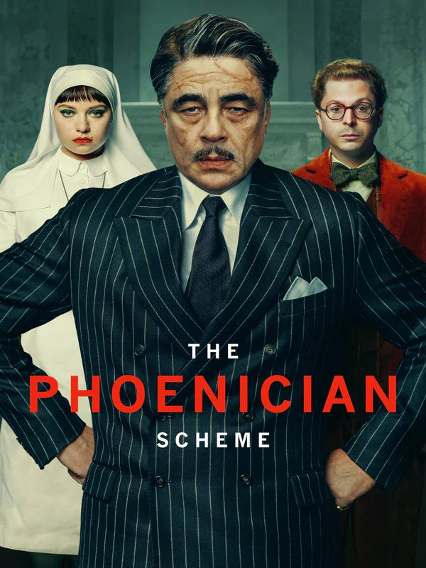 The Phoenician Scheme Movie Poster - Official Artwork & Design Movie Poster | Film Wall Art Print