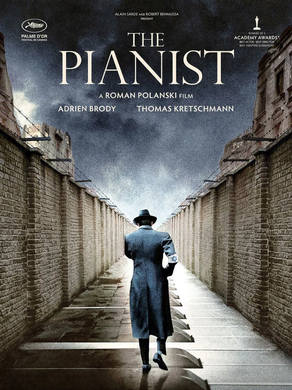 The Pianist Movie Poster - Roman Polanski WWII Drama Movie Poster | Film Wall Art Print