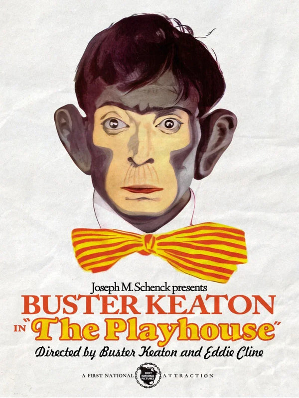 The Play House Movie Poster - Vintage Cinema Art Print Movie Poster | Film Wall Art Print