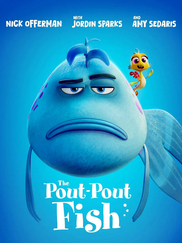 The Pout-Pout Fish Movie Poster - Children's Animated Film Movie Poster | Film Wall Art Print
