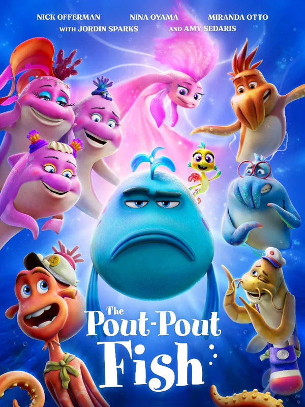The Pout Pour Fish Movie Poster - Art Print & Wall Decor Movie Poster | Film Wall Art Print