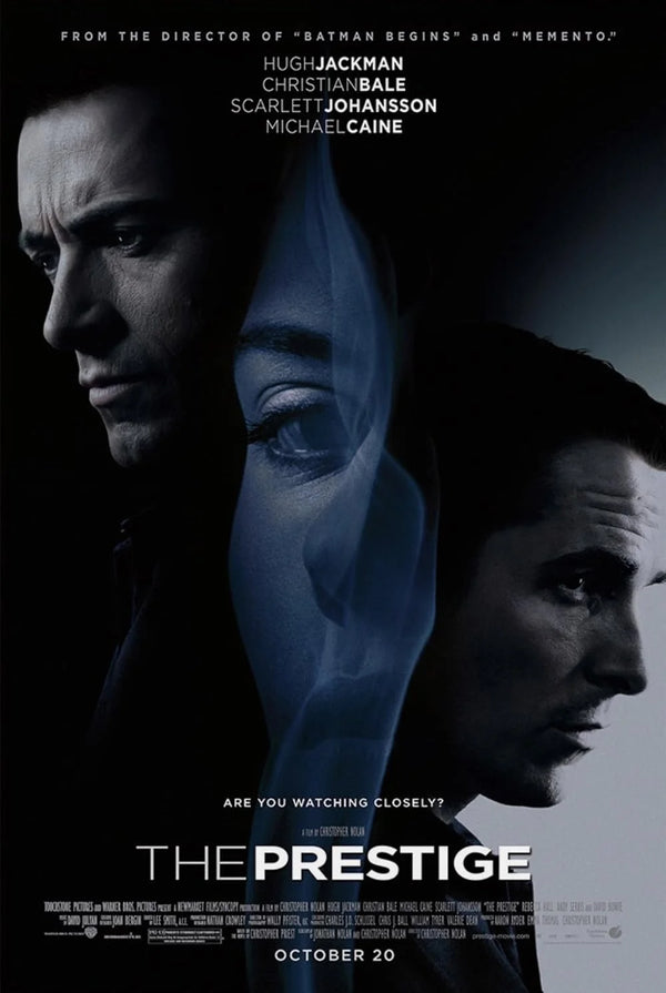 The Prestige Movie Poster - Christopher Nolan Thriller Movie Poster | Film Wall Art Print