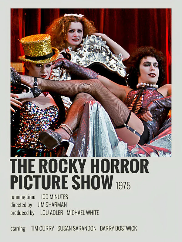 The Rocky Horror Picture Show Minimalist Movie Poster Art Movie Poster | Film Wall Art Print