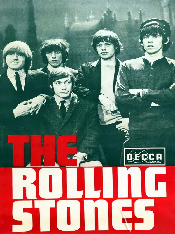 The Rolling Stones Wall Art - Iconic Music Poster Decor Movie Poster | Film Wall Art Print