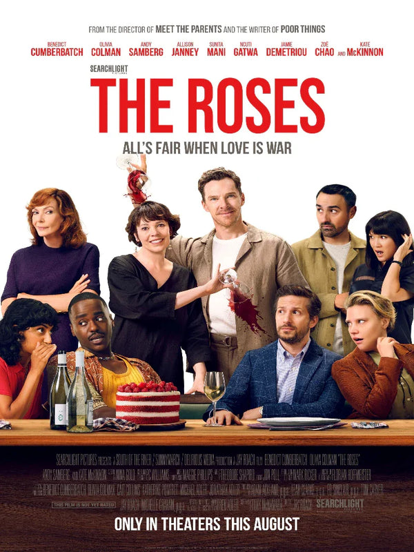 The Roses Movie Poster - Official Film Art & Design Movie Poster | Film Wall Art Print