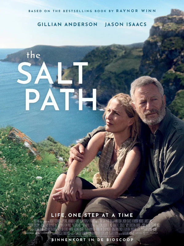 The Salt Path Movie Poster - Raynor Winn Book Adaptation Movie Poster | Film Wall Art Print