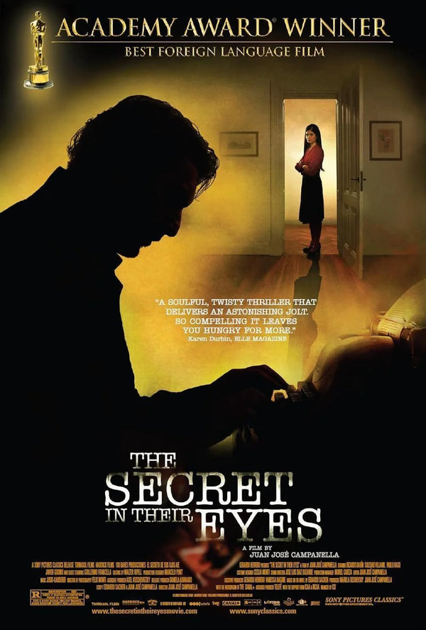The Secret in Their Eyes Movie Poster - Argentine Thriller Movie Poster | Film Wall Art Print