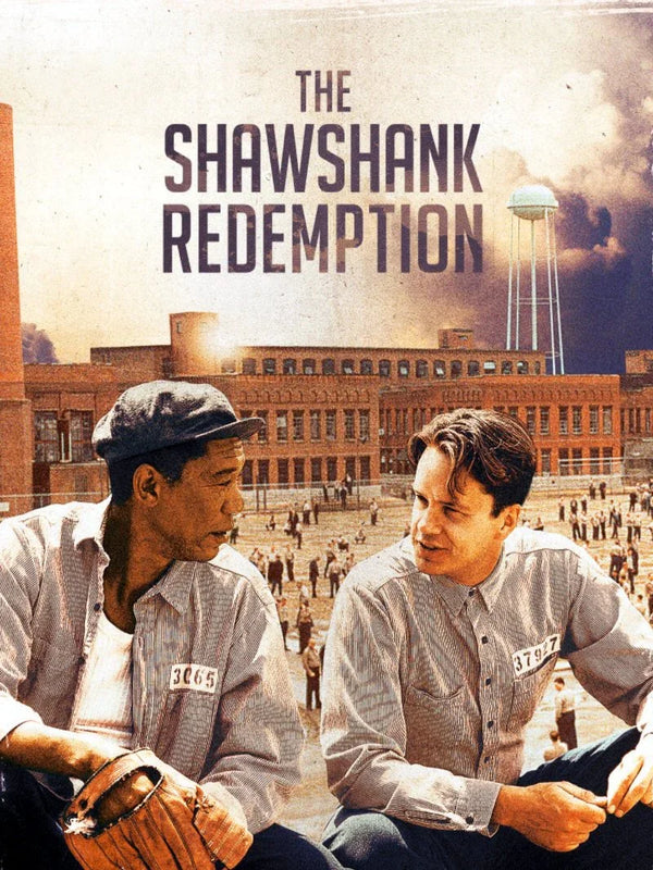 The Shawshank Redemption Movie Poster - Iconic Film Art Print Movie Poster | Film Wall Art Print