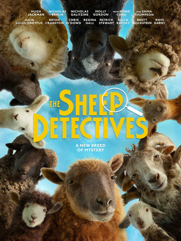 The Sheep Detectives Movie Poster | Animated Mystery Adventure Film Movie Poster | Film Wall Art Print