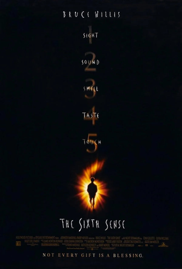 The Sixth Sense Movie Poster - Classic Psychological Thriller Movie Poster | Film Wall Art Print