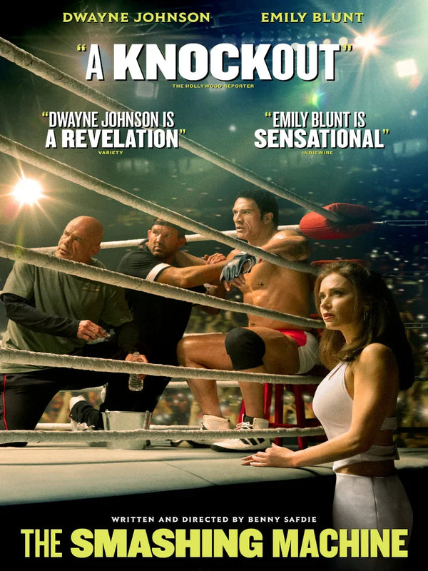 The Smashing Machine Movie Poster - Official Film Art Movie Poster | Film Wall Art Print