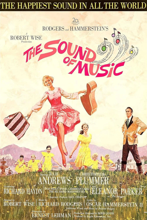 The Sound of Music Movie Poster - Classic Musical Film Art Movie Poster | Film Wall Art Print