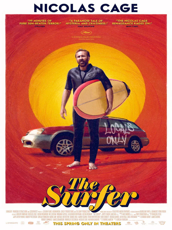 The Surfer Movie Poster - Official Artwork & Design Movie Poster | Film Wall Art Print