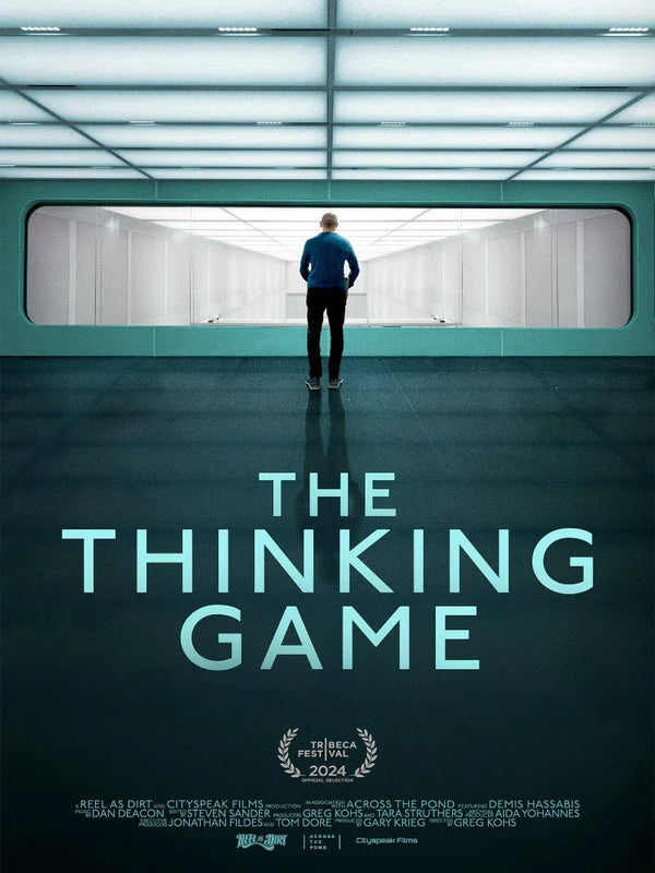 The Thinking Game Movie Poster - Official Film Art & Design Movie Poster | Film Wall Art Print