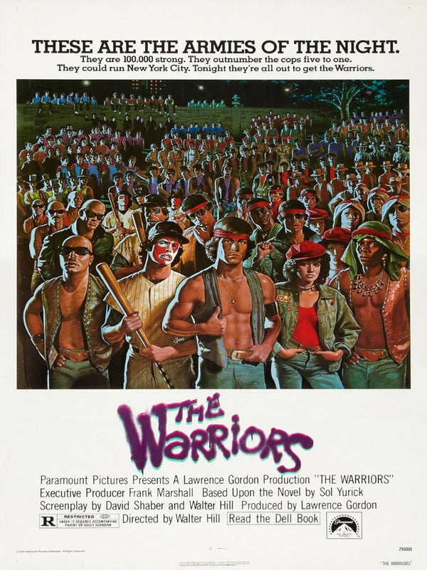 The Warriors Movie Poster - Classic 1979 Cult Film Art Movie Poster | Film Wall Art Print