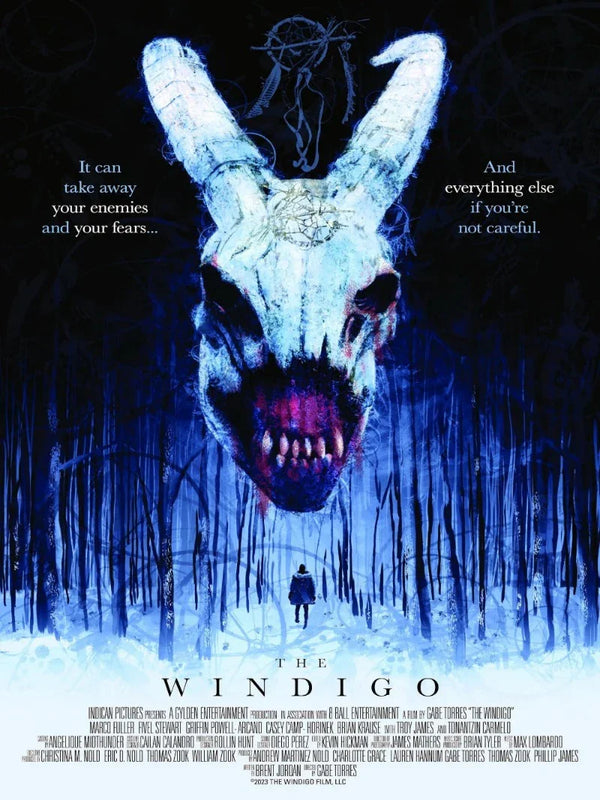 The Windigo Movie Poster - Horror Film Artwork & Design Movie Poster | Film Wall Art Print