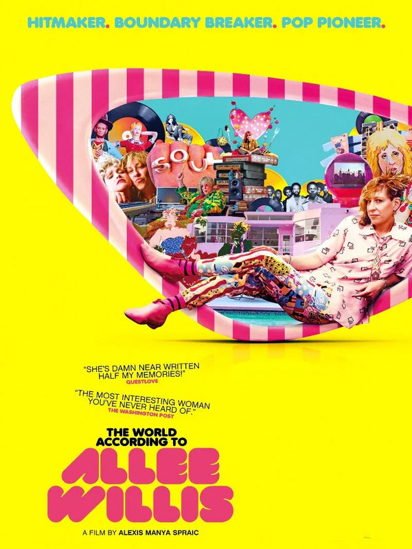The World According To Allee Willis: Movie Poster & Documentary Movie Poster | Film Wall Art Print
