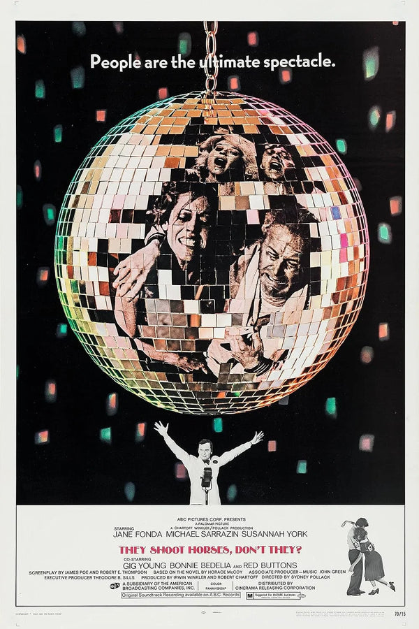 They Shoot Horses Don't They (1969) Classic Drama Movie Poster | Film Wall Art Print