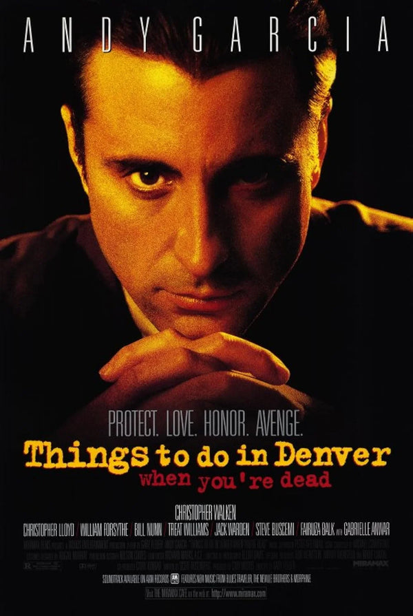 Things to Do in Denver When You're Dead (1995) – Crime Thriller Movie Poster | Film Wall Art Print