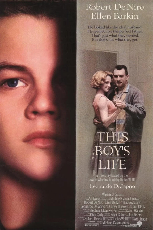 This Boy's Life (1993) - Heartwarming Biography Drama Movie Poster | Film Wall Art Print