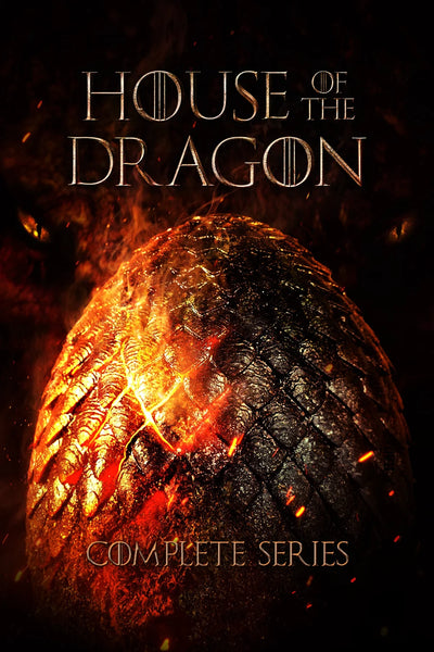 Throne of Fire: House of the Dragon (2022) Wall Art - TV Series Poster