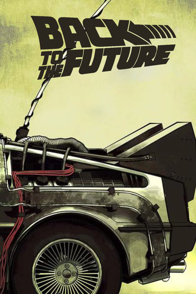 Time-Travel in Style: Back to the Future (1985) Poster - Premium Movie Poster