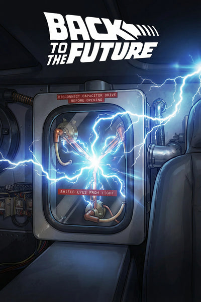 Time-Travel in Style: Back to the Future (1985) Premium Wall Art - Premium Movie Poster