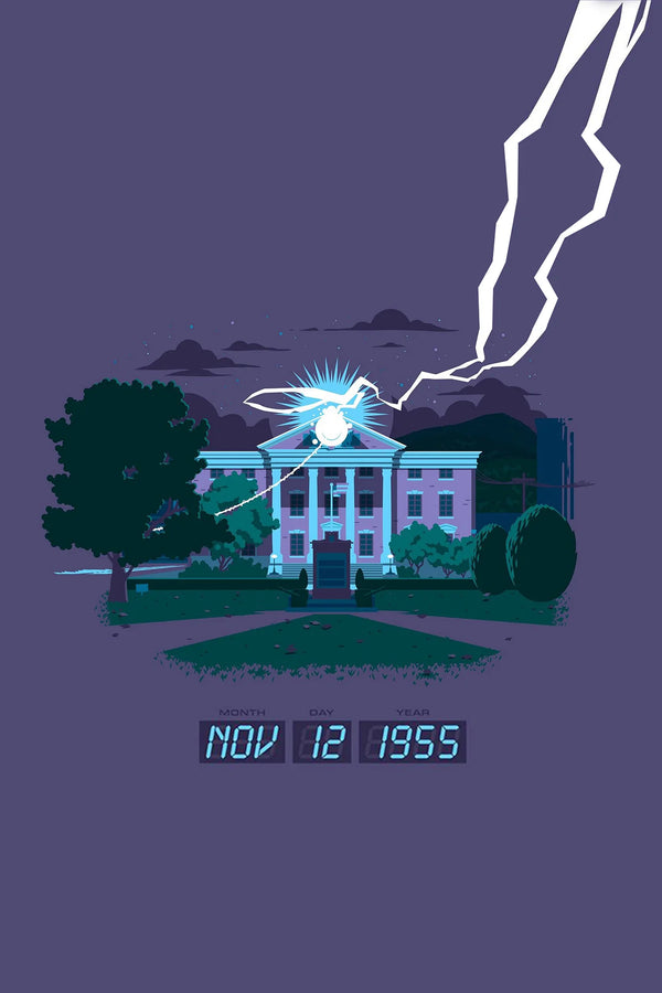 Time-Traveling Wall Art: Back to the Future (1985) Poster - Premium Movie Poster