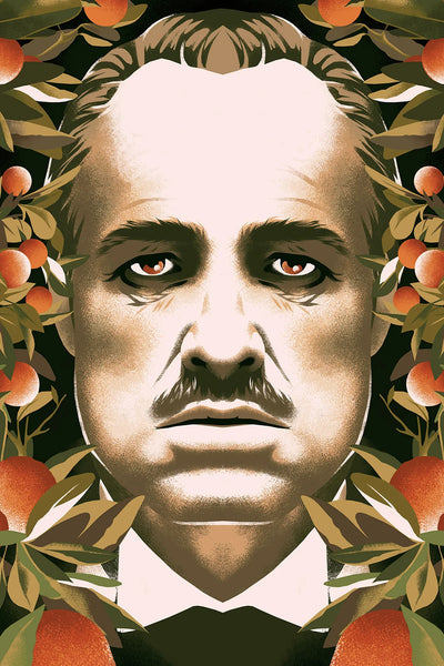 Timeless Crime Drama Art: The Godfather (1972) Wall Poster - Premium Movie Poster