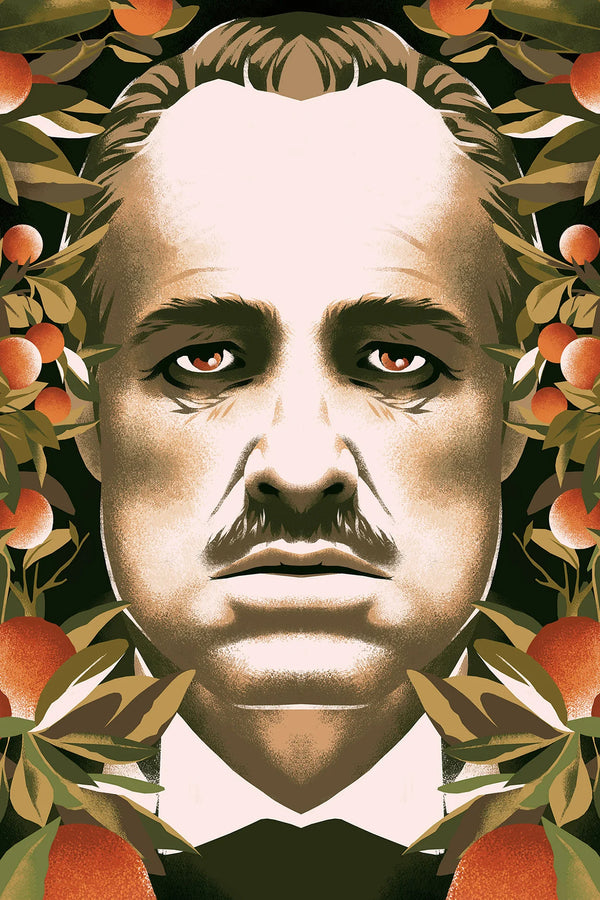 Timeless Crime Drama Art: The Godfather (1972) Wall Poster - Premium Movie Poster