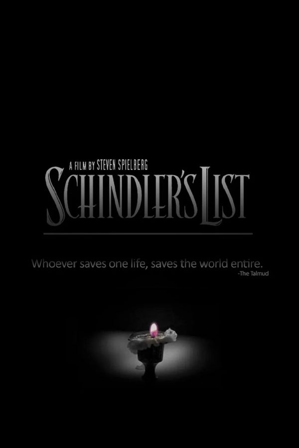 Timeless Drama Unveiled: Schindler's List (1993) Wall Art - Premium Movie Poster