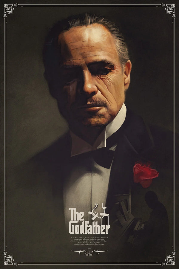 Timeless Legacy of The Godfather (1972) Wall Art - Premium Movie Poster