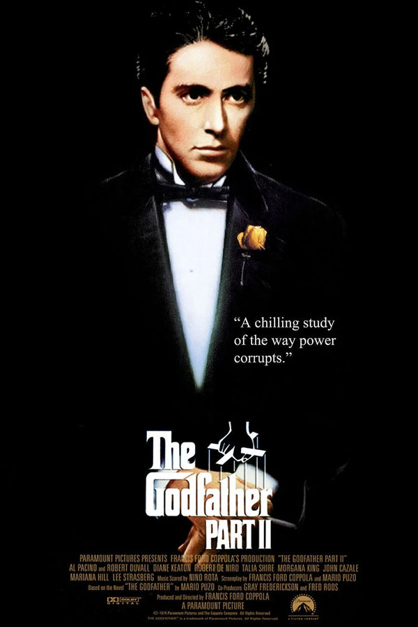 Timeless Poster: The Godfather Part II (1974) Crime Classic - Premium Movie Poster