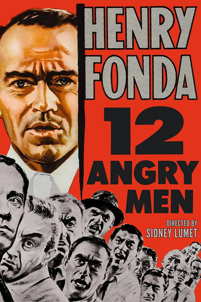 Timeless Tension: 12 Angry Men (1957) Iconic Wall Art - Premium Movie Poster
