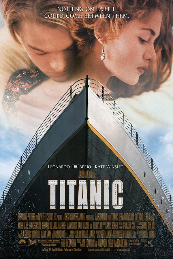 Titanic Movie Poster - Iconic 1997 Film Artwork & Collectibles Movie Poster | Film Wall Art Print