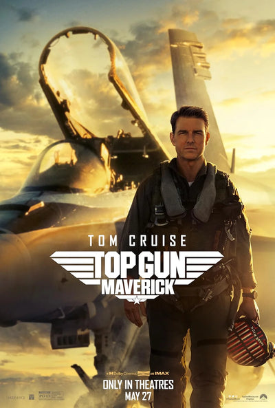 Top Gun: Maverick Movie Poster - Tom Cruise Action Film Movie Poster | Film Wall Art Print