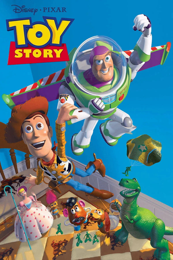 Toy Story (1995) Classic Poster Art - Premium Movie Poster