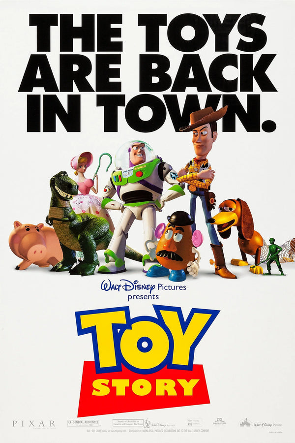 Toy Story(1995) - Film Buff Wall Art - Premium Movie Poster