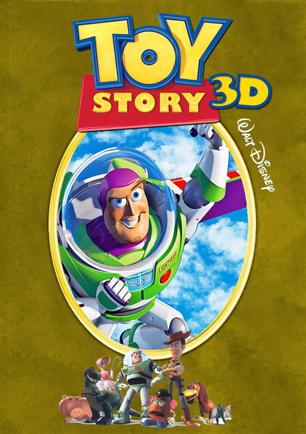 Toy Story (1995) Iconic Poster Art Print - Premium Movie Poster