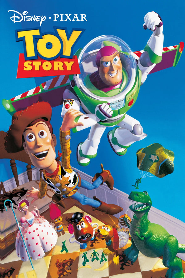 Toy Story(1995) - Modern Art Film Print - Premium Movie Poster
