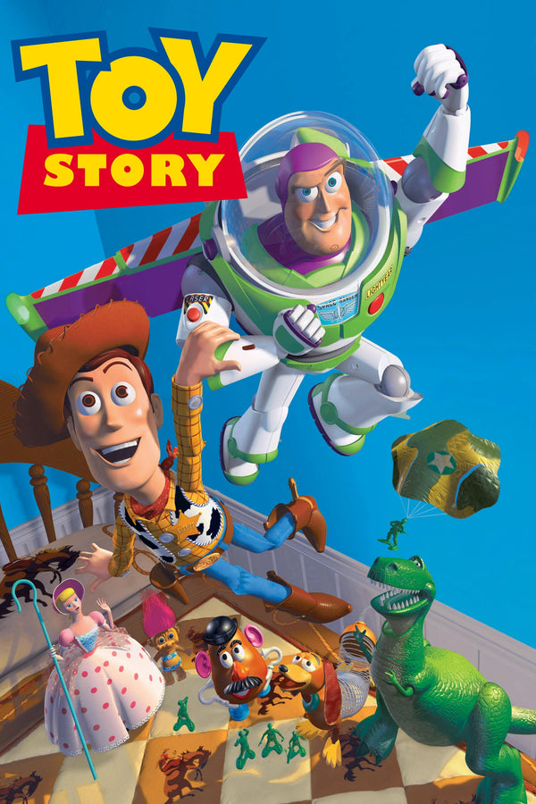 Toy Story (1995) Original Style Poster Art - Premium Movie Poster