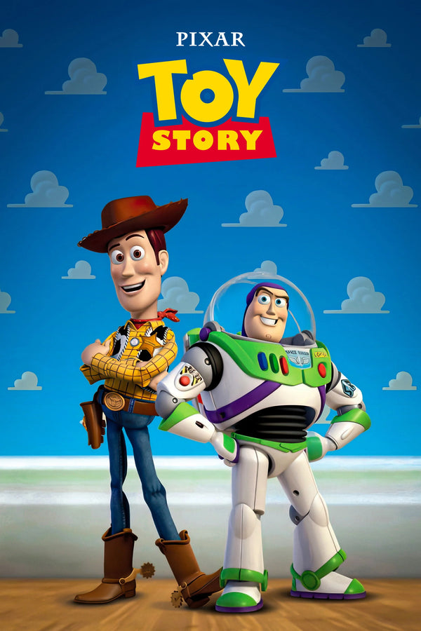 Toy Story 1995 Poster: Bring Woody & Buzz Home - Premium Movie Poster
