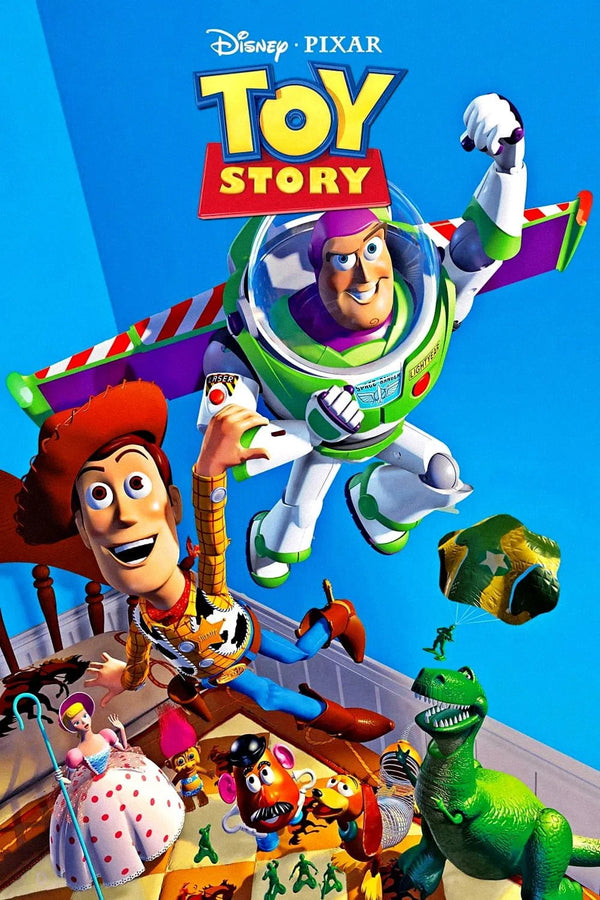 Toy Story 1995 Poster: Classic Animation Art for Your Wall - Premium Movie Poster