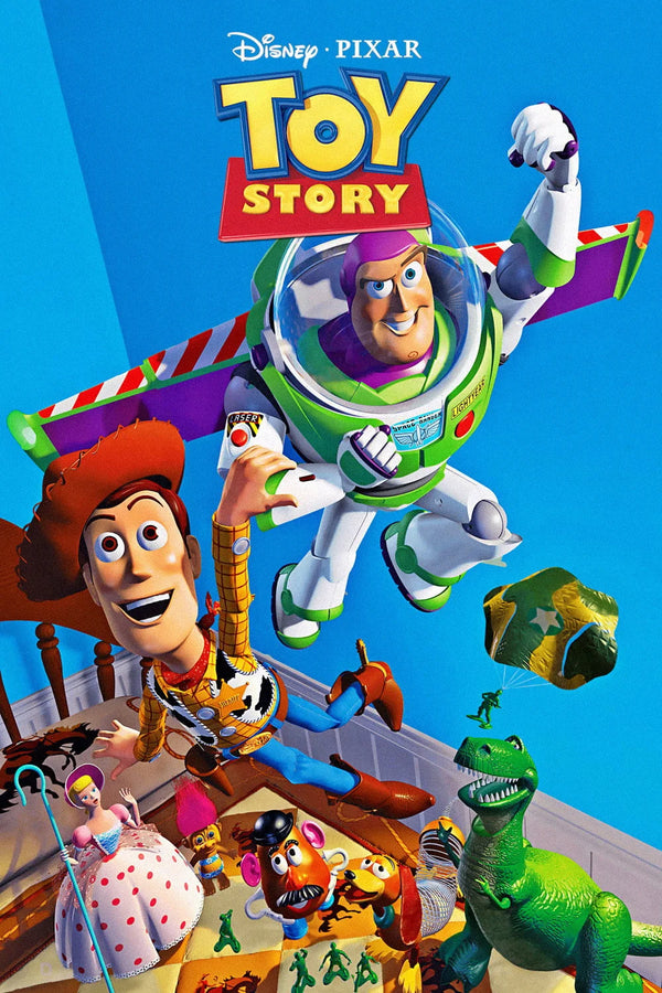Toy Story 1995 Poster: Classic Animation Wall Art - Premium Movie Poster