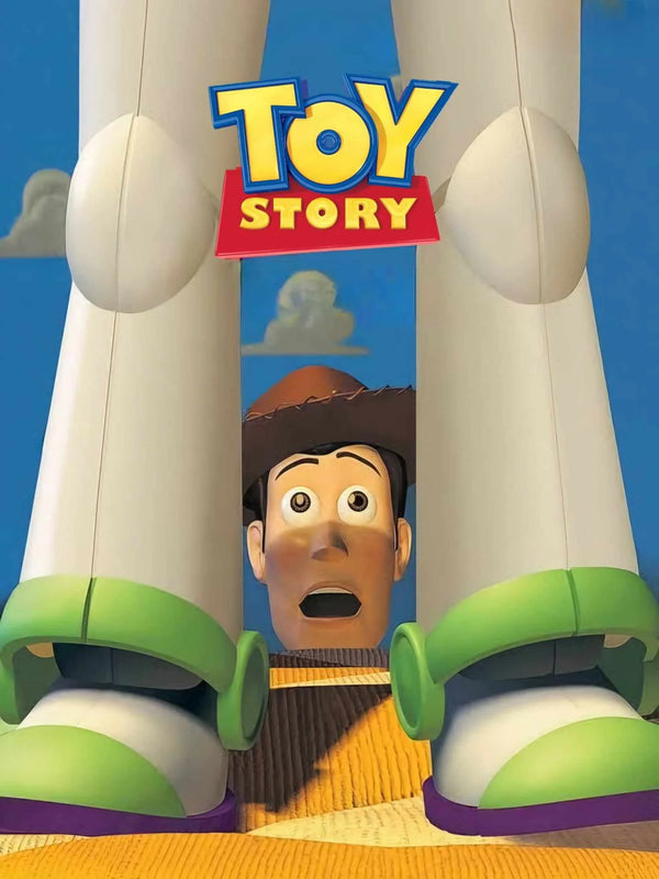 Toy Story 1995 Poster: Classic Pixar Wall Art Print - Premium Movie Poster