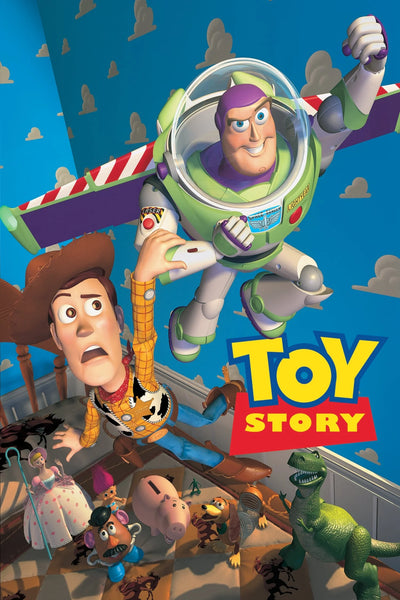 Toy Story 1995 Poster: Iconic Animation Wall Art - Premium Movie Poster