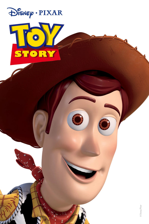 Toy Story 1995 Poster: Woody & Buzz Art Print - Premium Movie Poster