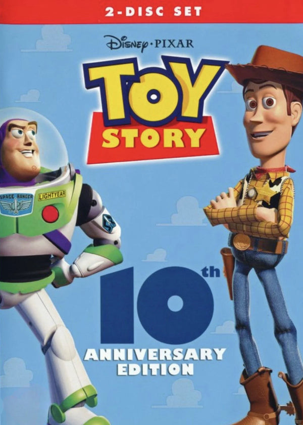 Toy Story 1995 Vintage Poster: Woody & Buzz Wall Art - Premium Movie Poster
